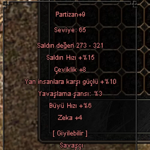  +9 10 YARI 5 EFSUN PARTİZAN